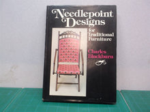 Needlepoint Designs For Traditional Furniture by Charles Blackburn