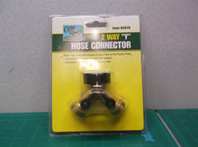 2 Way Y Hose Connector Two Way Metal Garden Shutoff Valve Brass New
