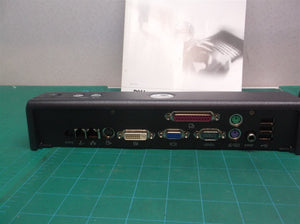 Dell PRO1X Lattitude D/APR Docking Station. With Power Cord & Manual
