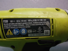 Ryobi P209 18v One+ Cordless Drill Driver Tool Only SN CS19013DA60730