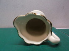 Vintage American Freedom Train Gold Ceramic Souvenir Creamer Pitcher