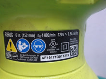 Ryobi RB60G 6" Green Electric Corded Orbital Buffer Polisher AF16531D011768
