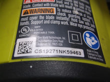 Ryobi CSB135L Corded Electric 14 Amp 7-14" Circular Saw sn cs19271nk59463