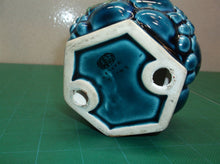Blue Cermanic Fruit Bowl Candle Holder