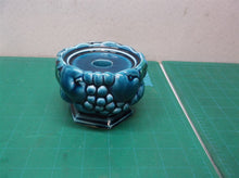 Blue Cermanic Fruit Bowl Candle Holder