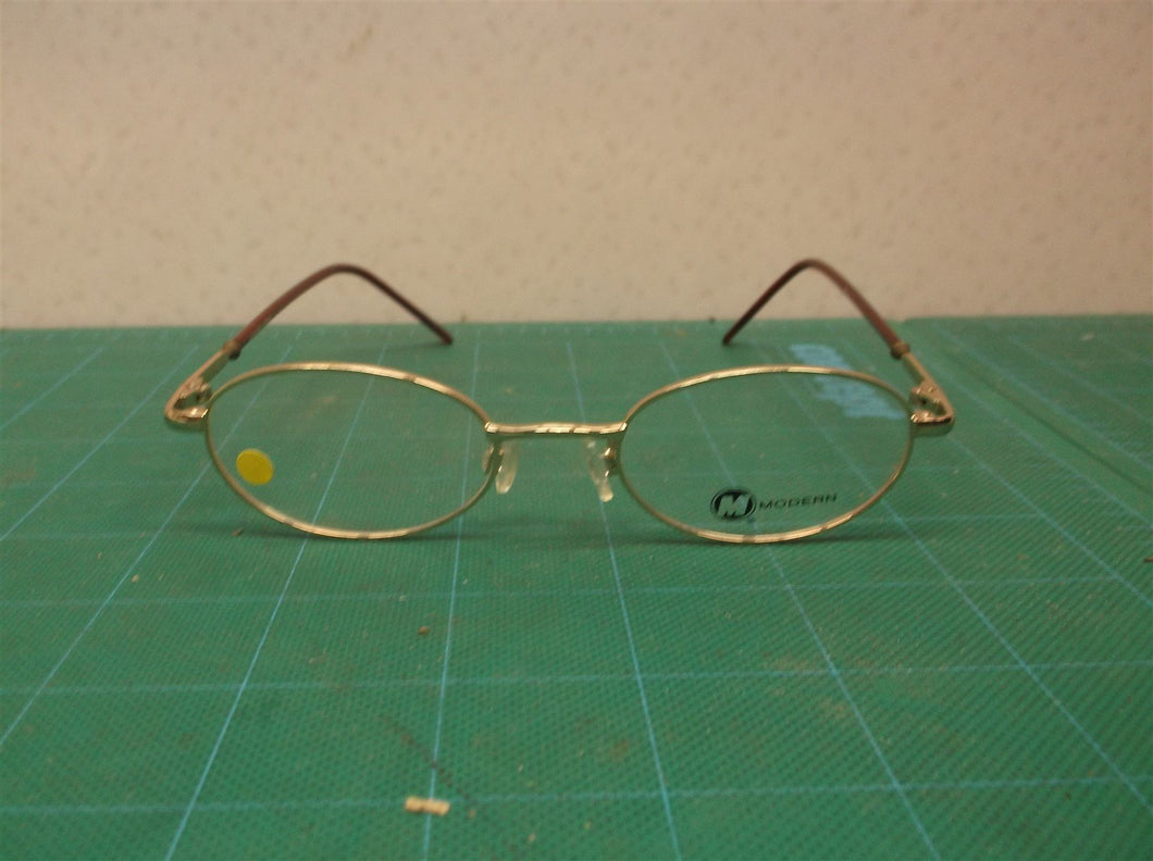 Modern Hero 47-18-135 Gold Eyeglass Frame
