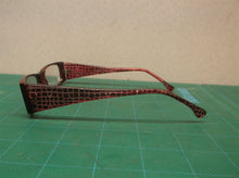 Modern Times Mosiac Burgundy 59-17-135 Eyeglass Frame