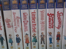 Shirley Temple Family Feature Exclusive Color Version Set- 10 Titles
