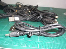 Lot Of 12 USB A To Mini USB & 3 non US To USB Power Adapter