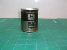 John Deere Torq-Guard Supreme Engine Oil Tin Quart - Oil Can