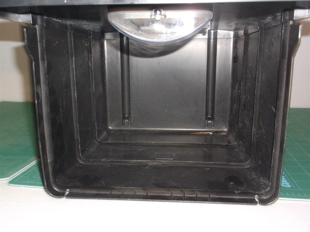 Black Waste Bin Embassy Elite lf900 Auto Feed Microcut Paper Shredder