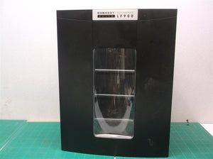Black Waste Bin Embassy Elite lf900 Auto Feed Microcut Paper Shredder
