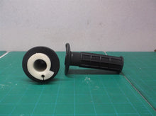 Set Of Hand Grips Black Ribbed For A Chinese ATV Dirt Bike Motorcycle