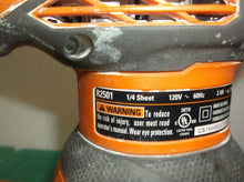 Ridgid R2501 Electric 1/4 Sheet Sander AirGuard Technology, Includes Ridgid Bag