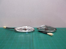 Set Of 2 46.8mm x 131.9 Silver Turn Signals For Chinese ATV Dirt Bike Motorcycle