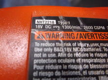 Black & Decker 22" Cordless 18v Trimmer NHT2218 & Older Battery** No Charger 36x9x9