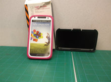 Pink Body Glove Tough Suit Case For Samsung Galaxy S4 + Built-in Screen Protector