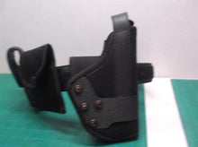 Uncle Mikes Tactical Loop Back Belt Medium Black Includes Cuff Case/Magazine Holder
