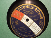 COLUMBIA 78 RPM RECORD 77911 LA GIOCONDA- METROPOLITAN OPERA