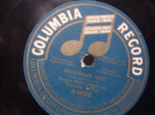 Grace Kerns & Herb Stuartâ€š 78 rpm Columbia 729-D: Somewhere a Voice is Calling