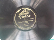 10" 78 rpm RECORD VICTOR 18462 ALBERT CAMPBELL ONE DAY IN JUNE/ IM SORRY I MADE