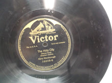 10" 78 RPM RECORD VICTOR 16408 HARRY MACDONOUGH THE PALMS / THE HOLY CITY