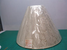 15" Tan lamp shade