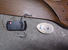 Kichler 0747613 56" fan Motor blades & remote with some hardware