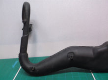 20" long muffler w flange & bracket 4 1/2 curved pipe connection for ATV Go Kart