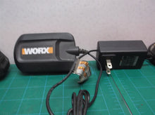 WORX WA3732 Charger & 2 wa3520 batteries