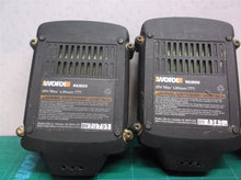 WORX WA3732 Charger & 2 wa3520 batteries