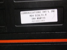 com intl d28l tr-x Mobile radio & RADIO CONTROL HEAD sn 080113 pulled cnty retro
