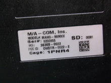 M/A-Com MAHQ-N8MXX MOBIL, radio & CONTROL HEAD pulled county retro fit sn9200855