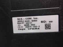 M/A-Com MAHQ-N8MXX MOBIL, radio & CONTROL HEAD pulled county retro fit sn9200101