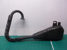 18" muffler with 9 1/2" curve for Chinese atv-motor cycle- dirt bike
