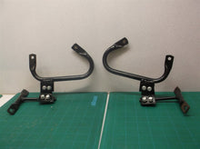 Set of 2 Headlight mounting bracket black