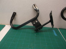 Set of 2 Headlight mounting bracket black