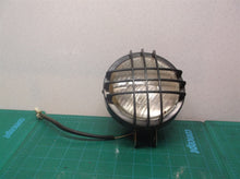 vintage plastic headlight with guard