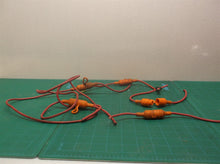 lot of 5 fusible links with rubber boot of assorted length wires