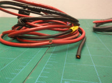 lot of 5 assorted length power pig tails for M/A-Com JAGUAR and Harris