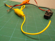 wiring harness for M/A-Com JAGUAR & Harris with 2 fusible links with rubber boot