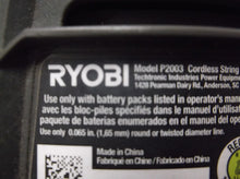 P2003 Ryobi 18V String Trimmer Bare Tool NO Charger or Battery SN EU18484N150339