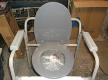 Nova Folding Commode bedside or over toilet