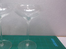 Set of 4 cocktail clear glasses