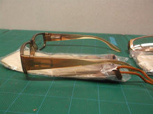Lot of 2 JM New York reading glasses +0.00 light brown dg2