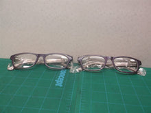 lot of 2 Mongano reading glasses +2.50 purple & blue dg2