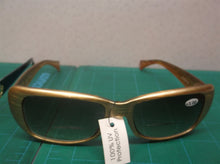 Assorted lot of 3 bifocal sunglasses & reading glasses +3.00 gold turquoise dg2