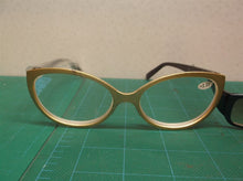 Assorted lot of 3 bifocal sunglasses & reading glasses +3.00 gold turquoise dg2