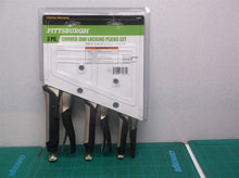 Pittsburgh 3 piece Locking Pliers Set - Curved Jaw Locking Pliers Set, 3 Pc.