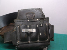 Husky tool belt with 2 tool pouches
